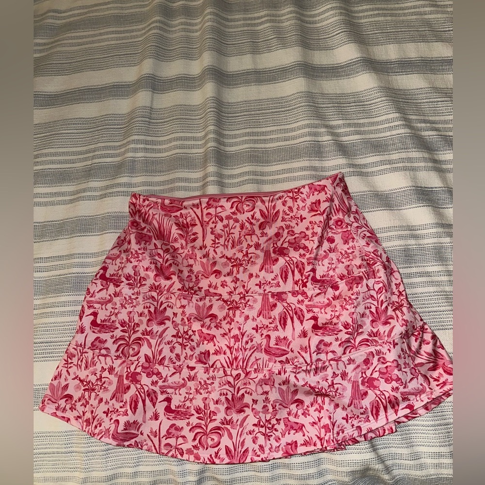 Hill House Pink Floral Swim Skirt